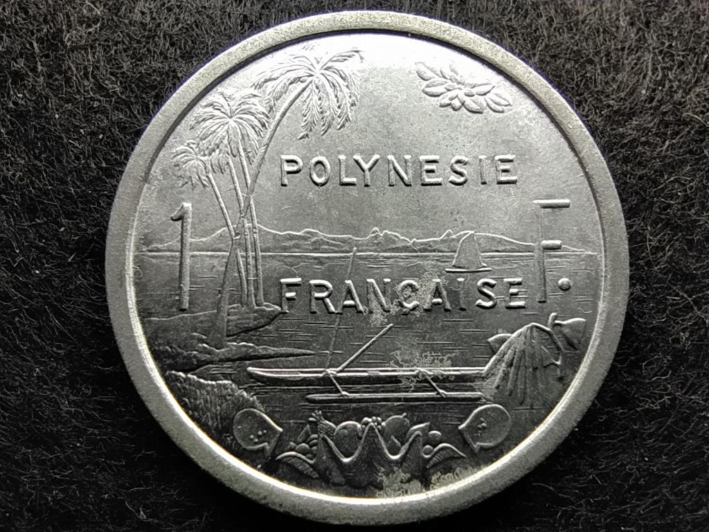 Francia Polinézia 1 frank
