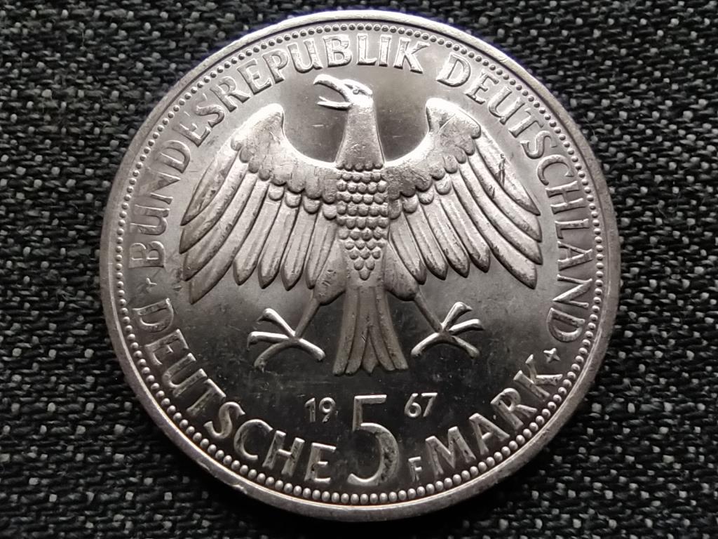 Németország Wilhelm and Alexander von Humboldt .625 ezüst 5 Márka