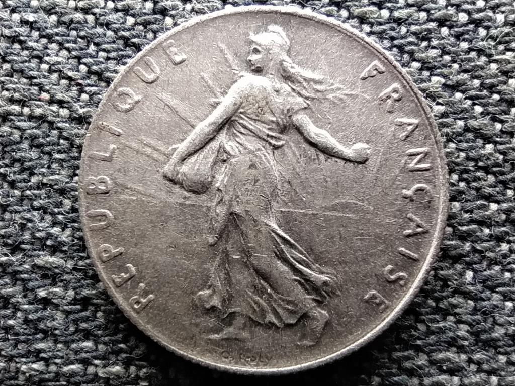 Franciaország Harmadik Köztársaság .835 ezüst 50 Centimes
