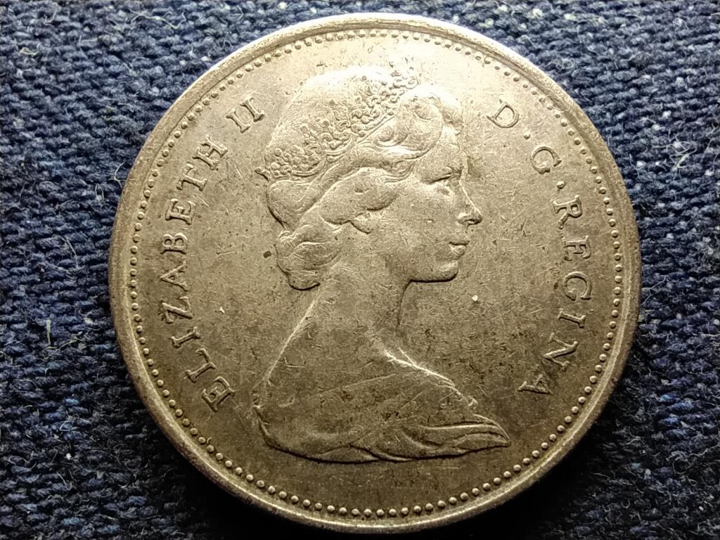 Kanada 100 éves Kanada .800 ezüst 25 Cent