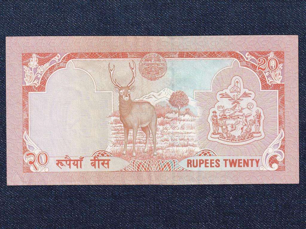 Nepál 20 Rúpia bankjegy