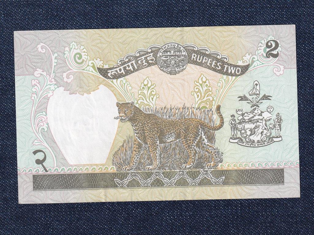 Nepál 2 Rúpia bankjegy