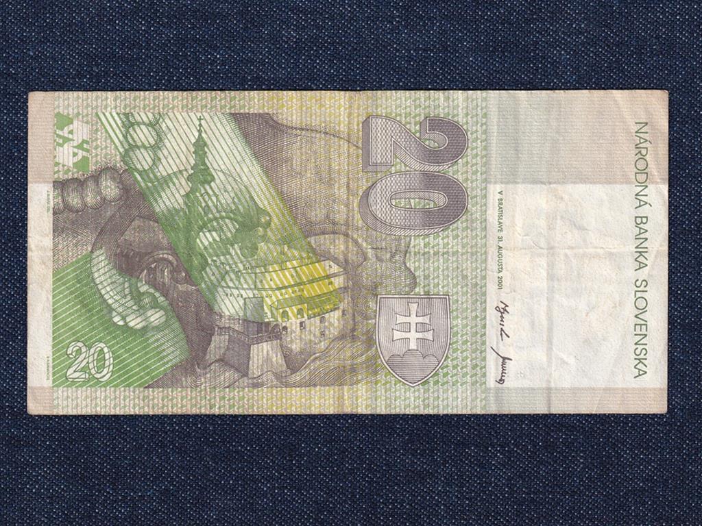 Szlovákia 20 Korona bankjegy