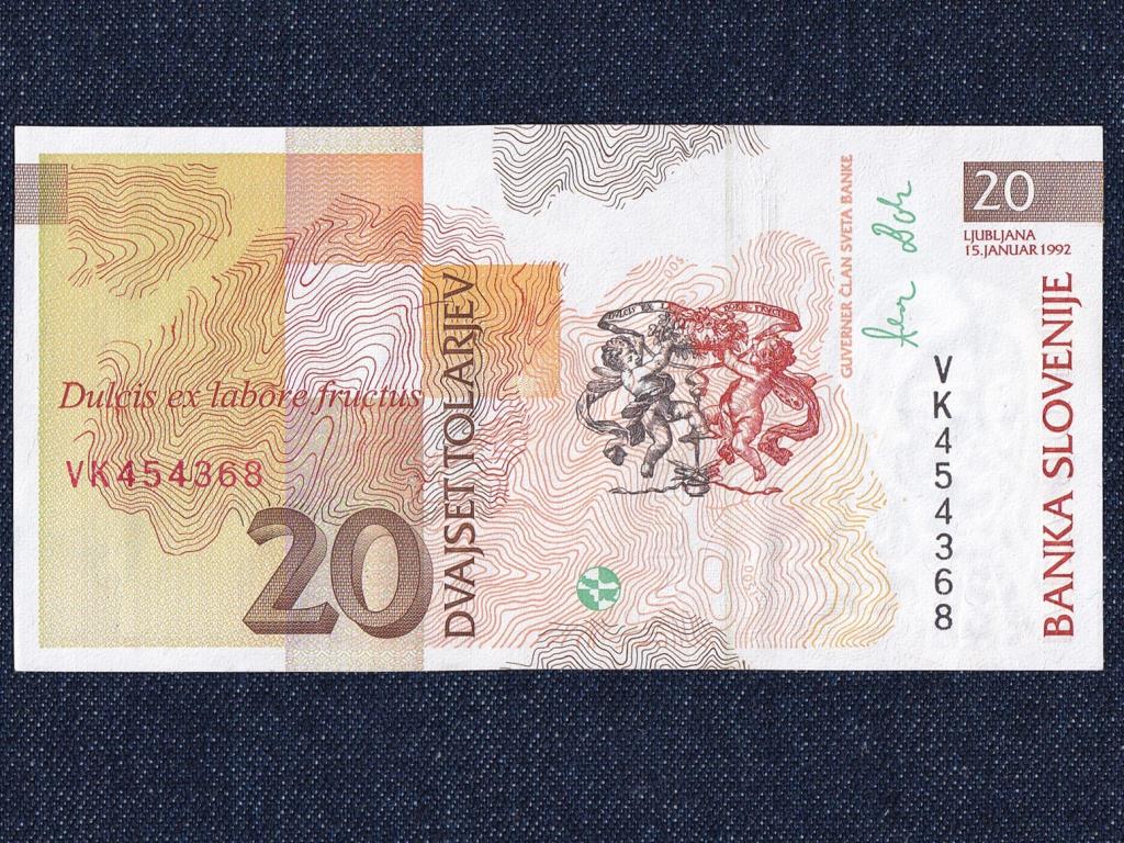 Szlovénia 20 tolar bankjegy