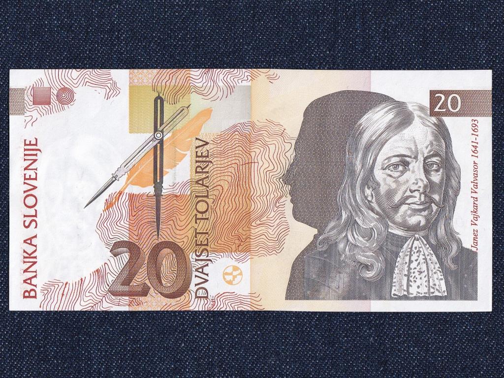 Szlovénia 20 tolar bankjegy