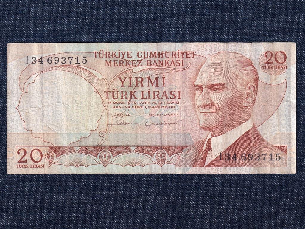 Törökország 20 Líra bankjegy