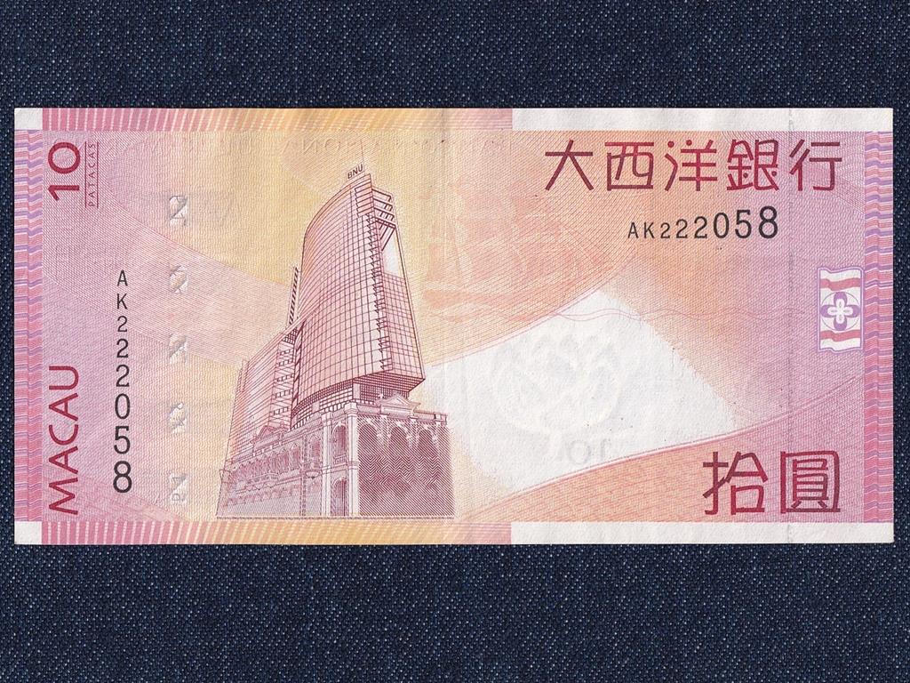 Makaó 10 pataca bankjegy