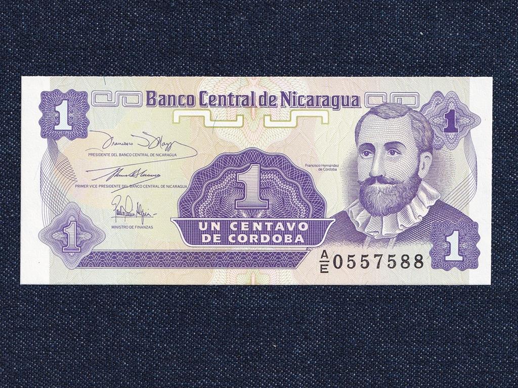 Nicaragua 1 centavo bankjegy