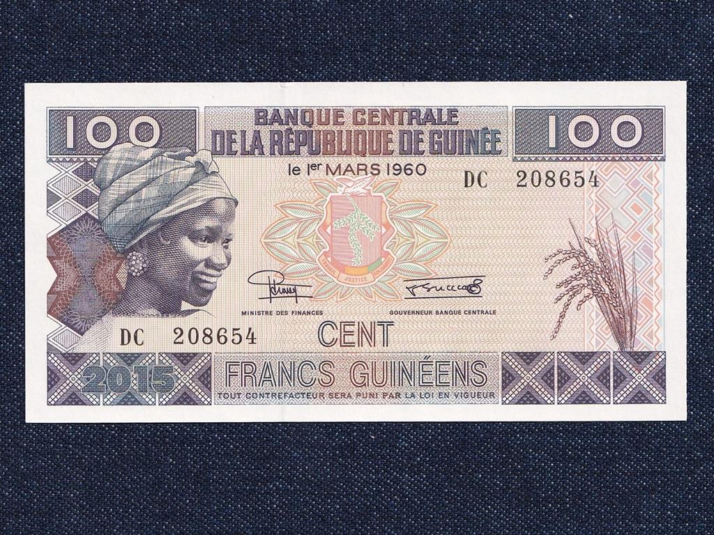 Guinea 100 franc bankjegy