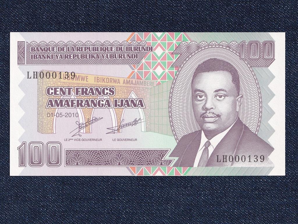Burundi Köztársaság (1966-0) 100 Frank bankjegy