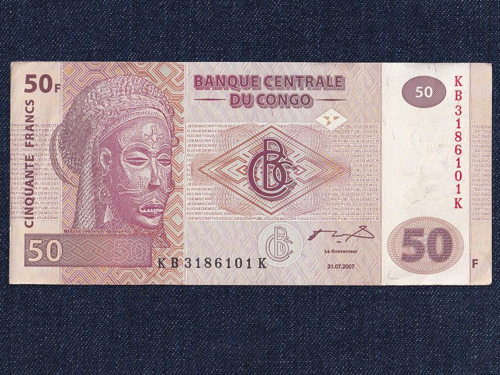 Kongó (Zaire) 50 frank bankjegy