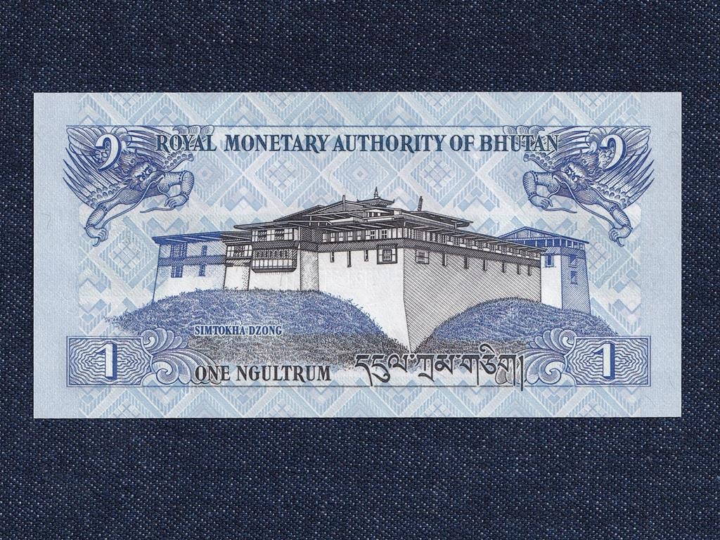 Bhután Dzsigme Keszar Namgyal Vangcsuk (2006-0) 1 Ngultrum bankjegy