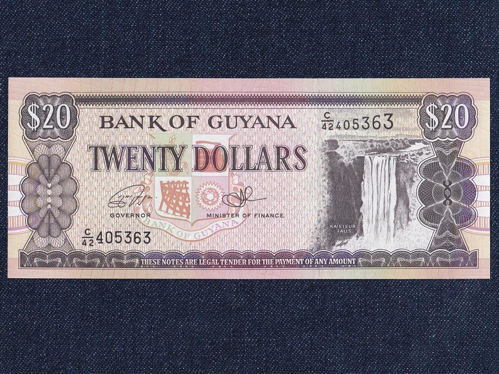 Guyana 20 dollár bankjegy