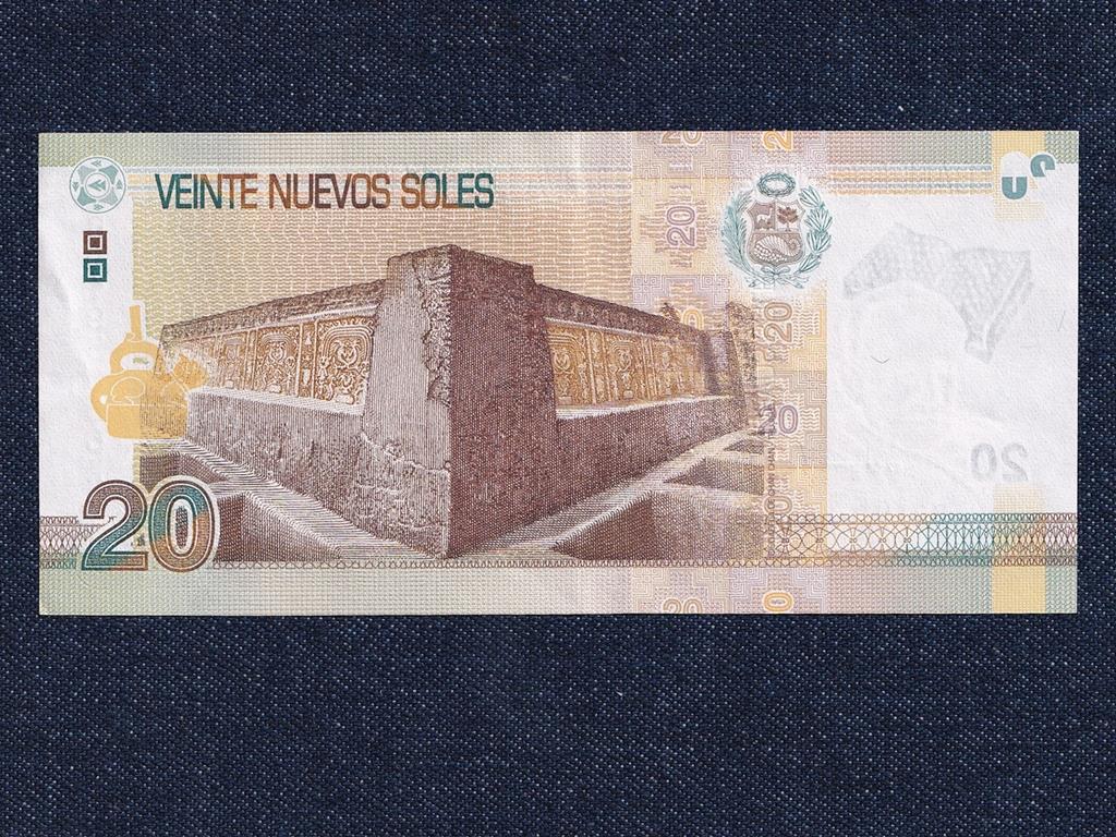 Peru 20 új sol bankjegy
