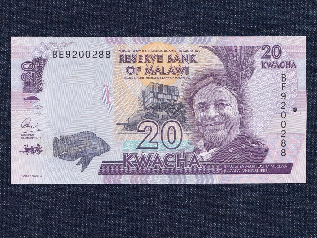 Malawi 20 kwacha bankjegy