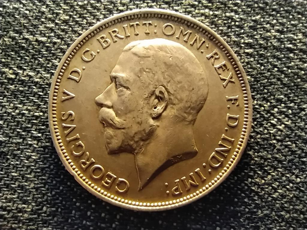 Anglia V. György (1910-1936) .925 ezüst 1 Florin