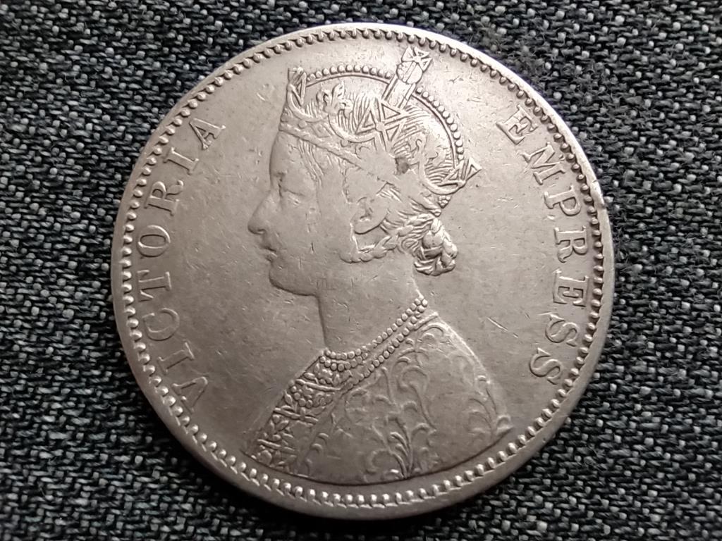 India Viktória (1837-1901) .917 ezüst 1 Rúpia