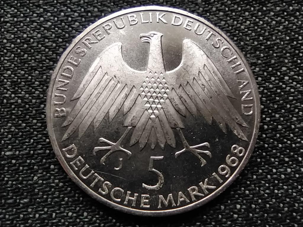 Németország 150 éve született Friedrich Wilhelm Raiffeisen .625 ezüst 5 Márka