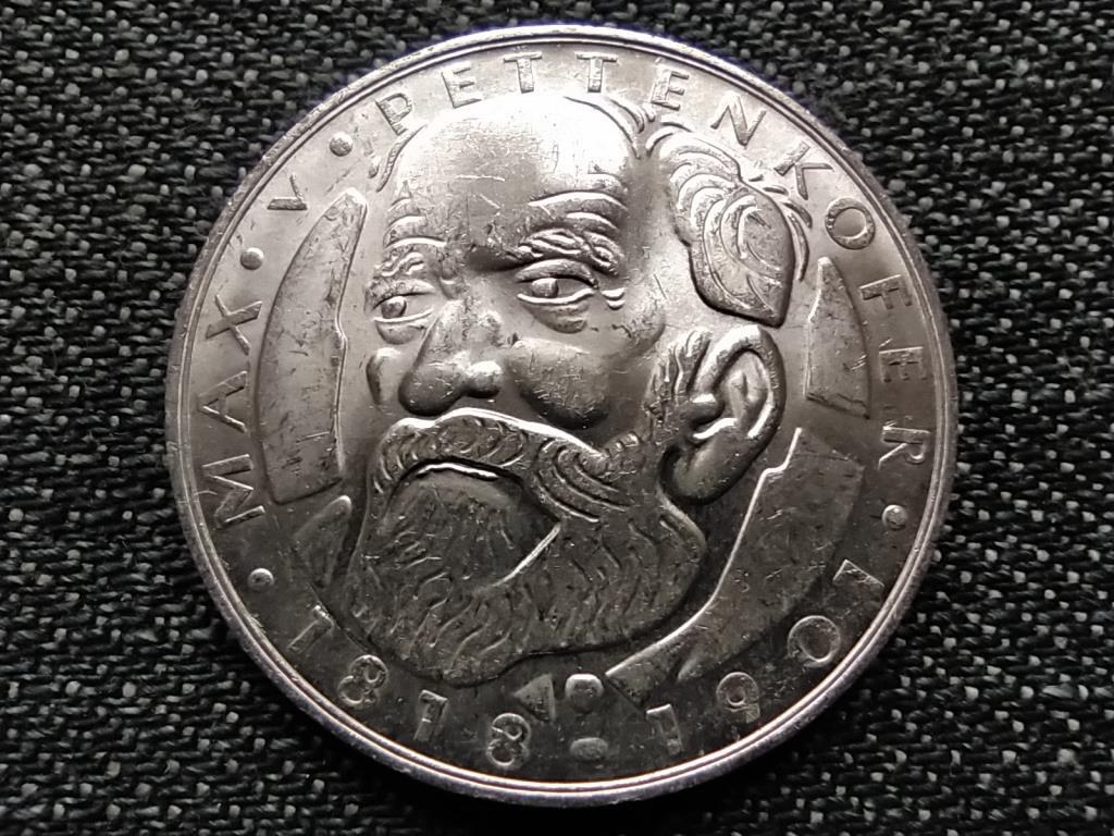 Németország 150 éve született Max von Pettenkofer .625 ezüst 5 Márka