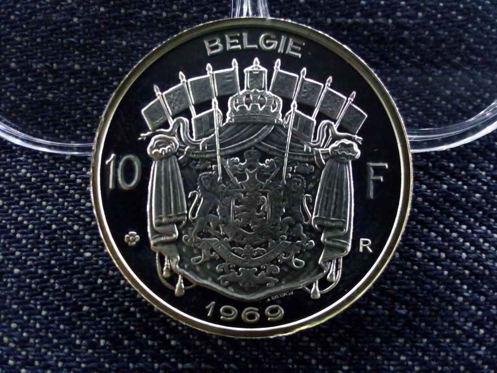 Belgium ezüst (.925) 10 Frank
