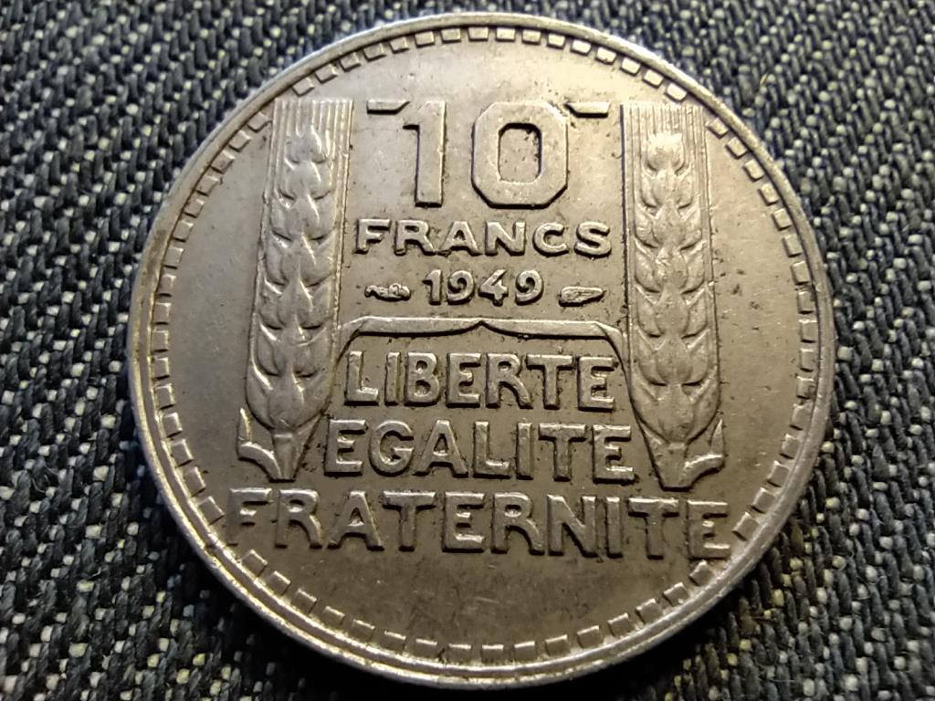 Franciaország Negyedik Köztársaság (1945-1958) 10 frank