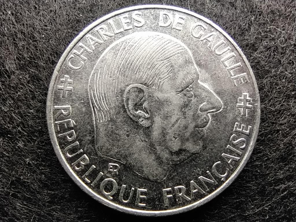 Franciaország 1 frank Charles de Gaulle