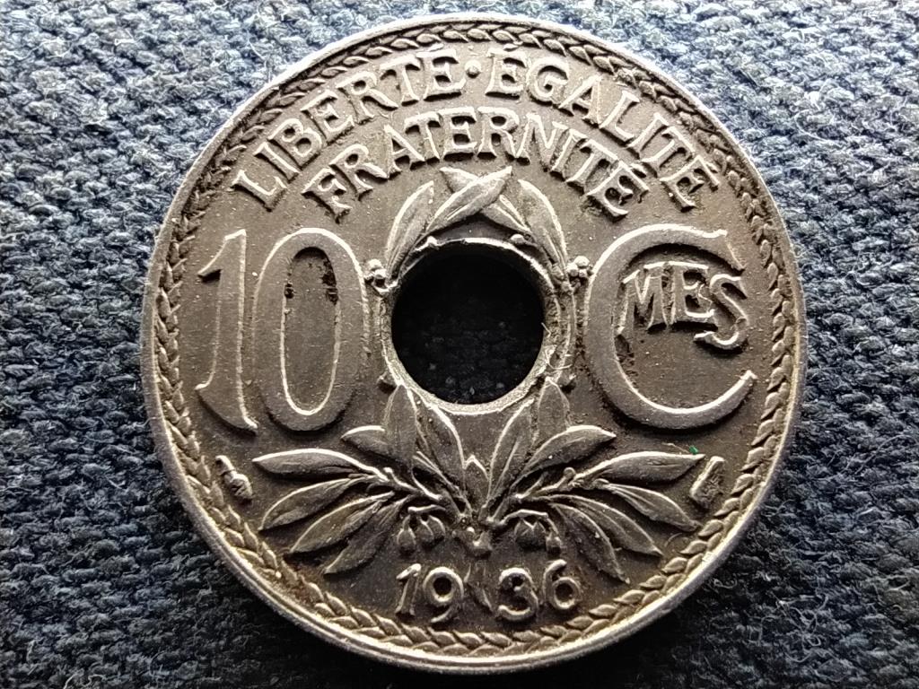 Franciaország Harmadik Köztársaság 10 Centimes