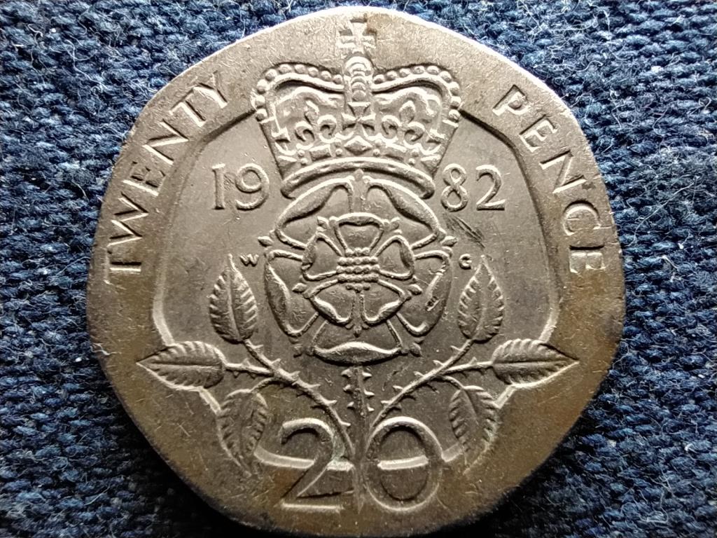 Anglia II. Erzsébet (1952-2022) 20 Penny 