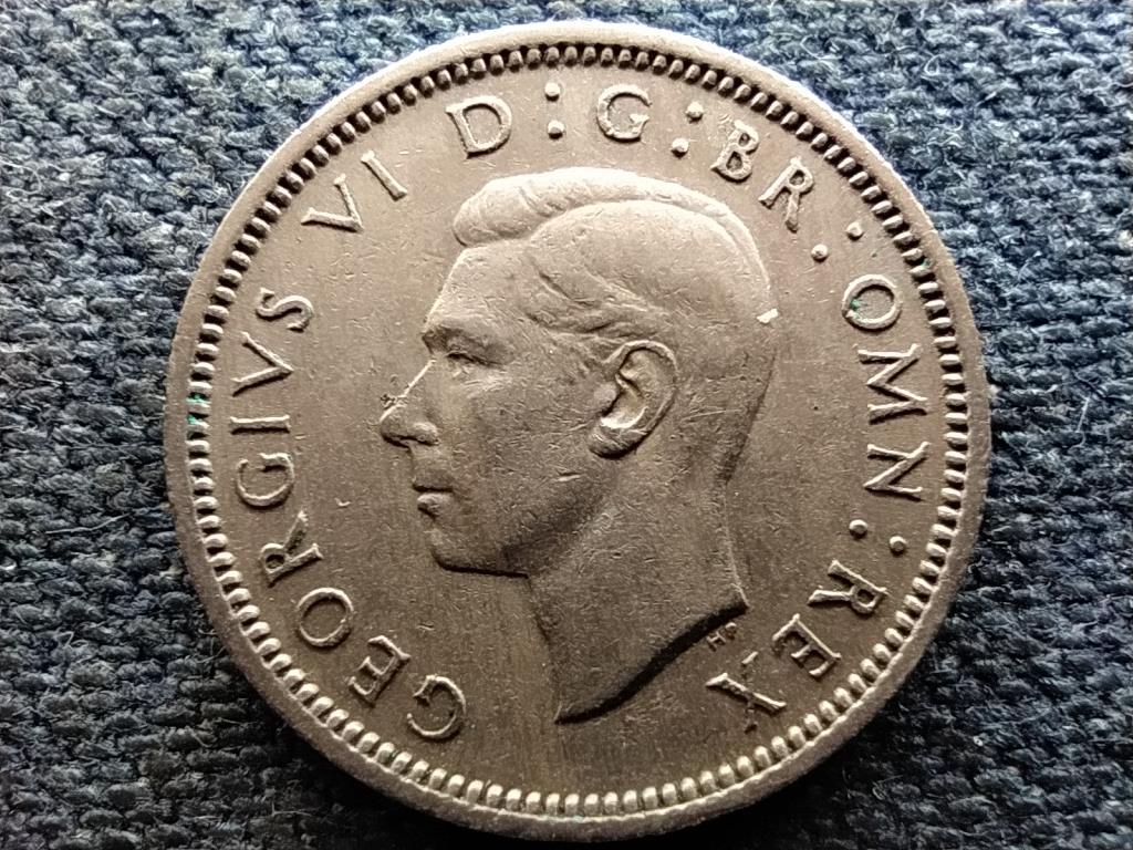 Anglia VI. György (1936-1952) 6 Penny