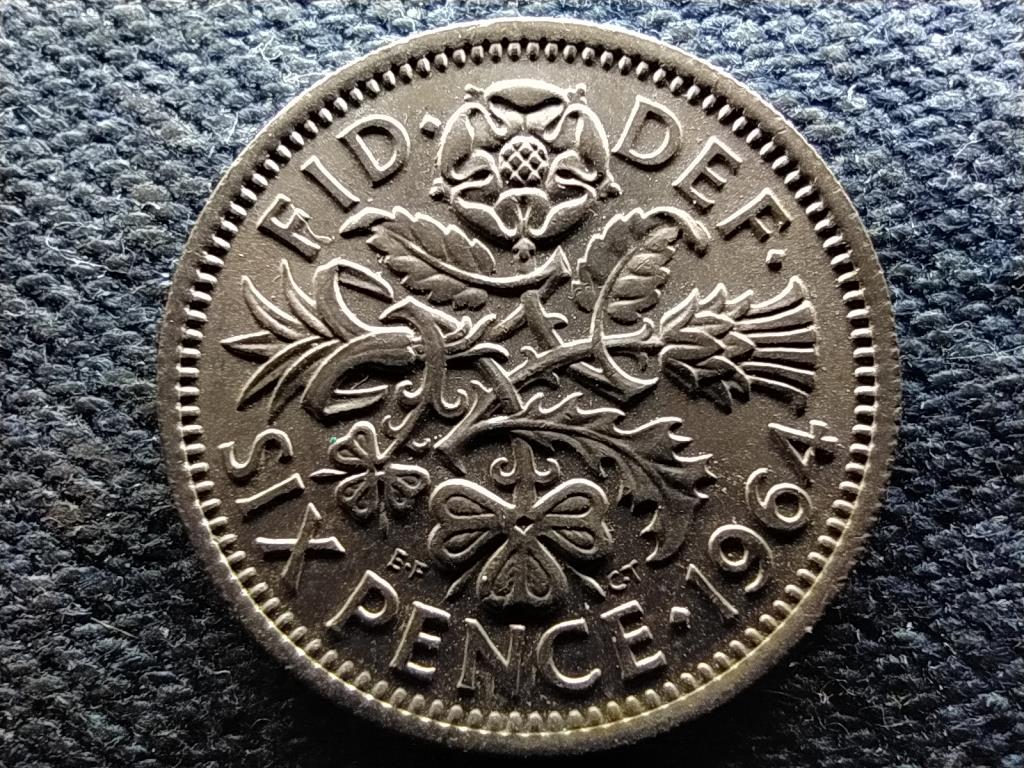 Anglia II. Erzsébet (1952-2022) 6 Penny 