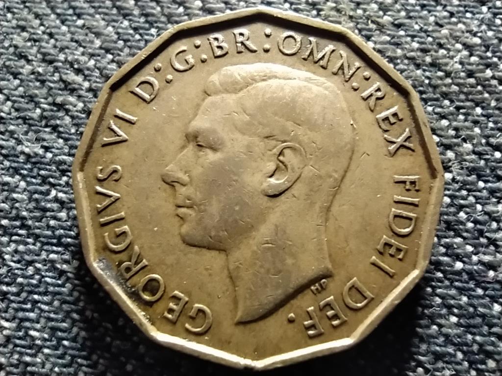 Anglia VI. György (1936-1952) 3 Penny