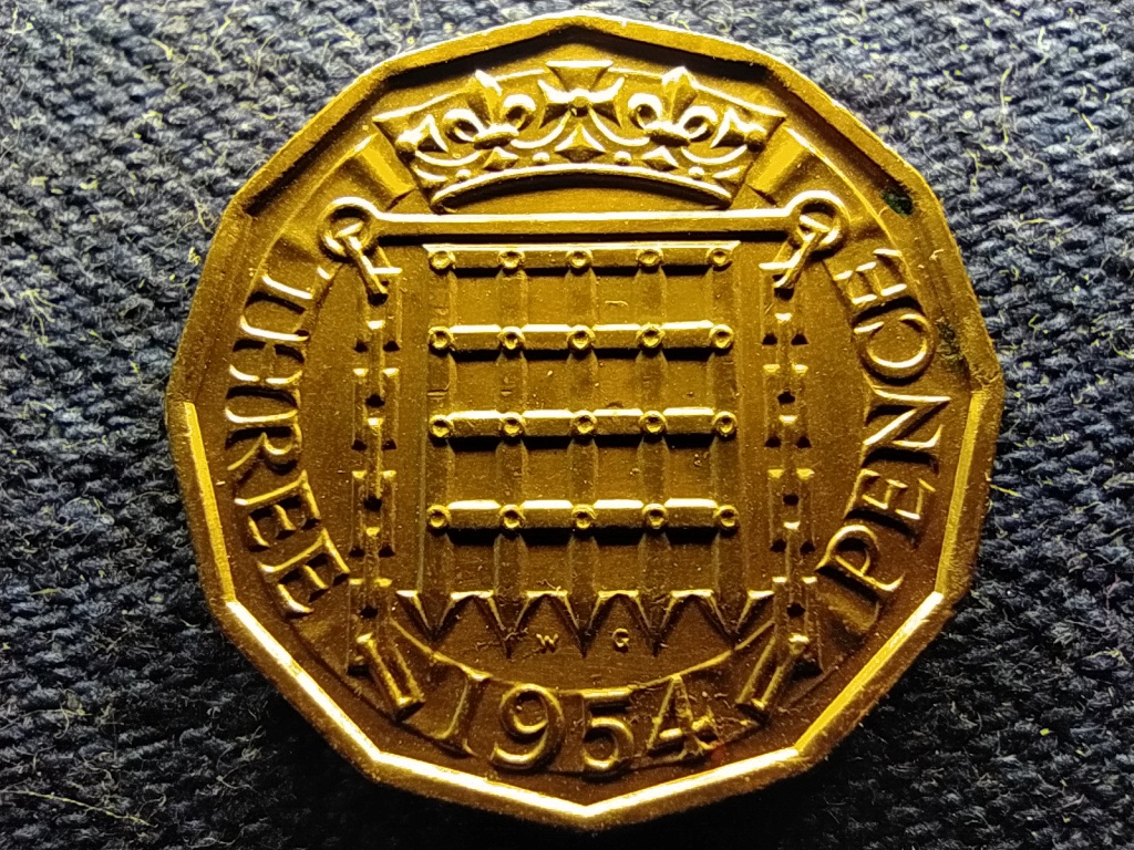 Anglia II. Erzsébet (1952-2022) 3 Penny 