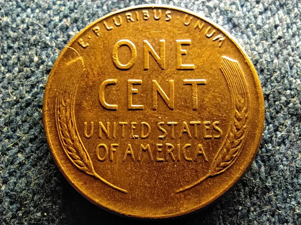 USA Lincoln Búza 1 Cent