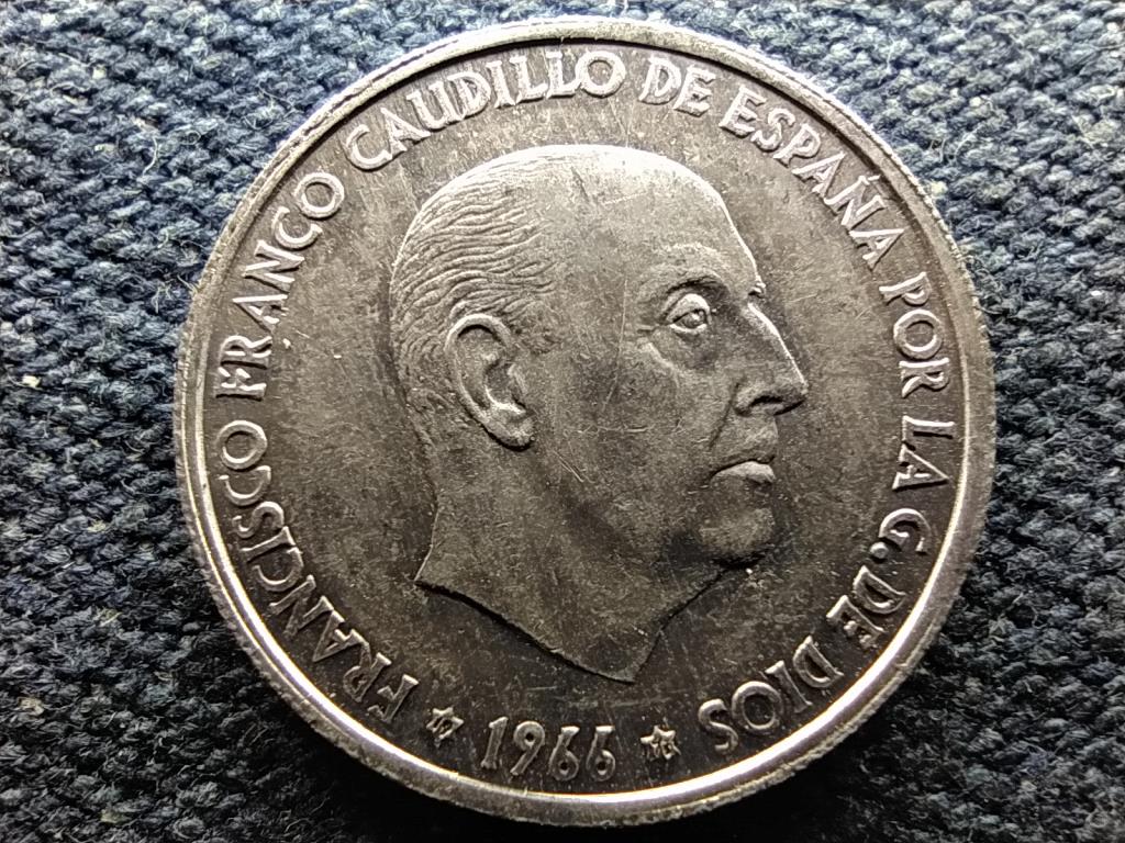 Spanyolország Francisco Franco (1936-1975) 50 Centimos 1966