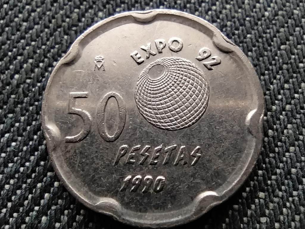 Spanyolország Expo 92 50 Peseta