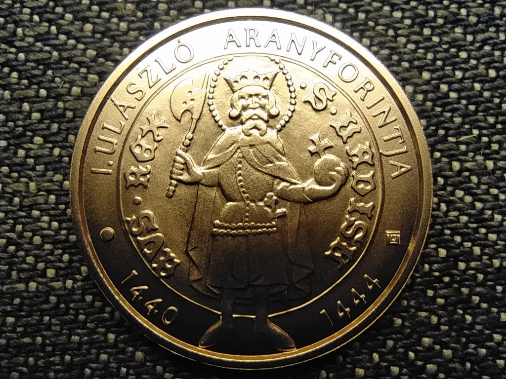 I. Ulászló aranyforintja 2000 Forint