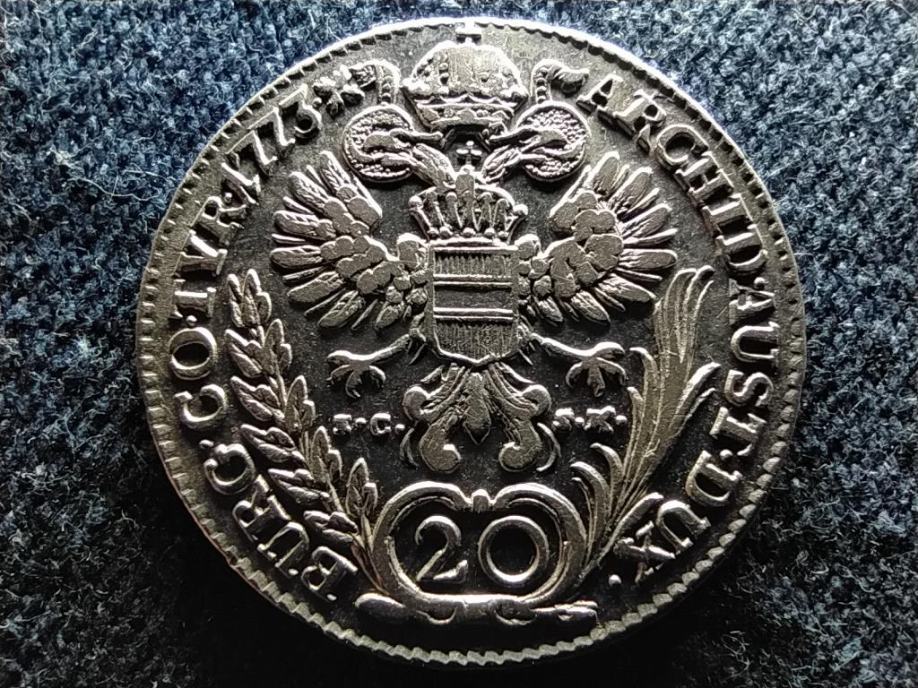 Ausztria II. József (1780-1790) .583 ezüst 20 Krajcár