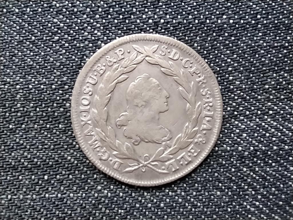 Németország III. Miksa (1745-1777) .500 ezüst 10 Krajcár