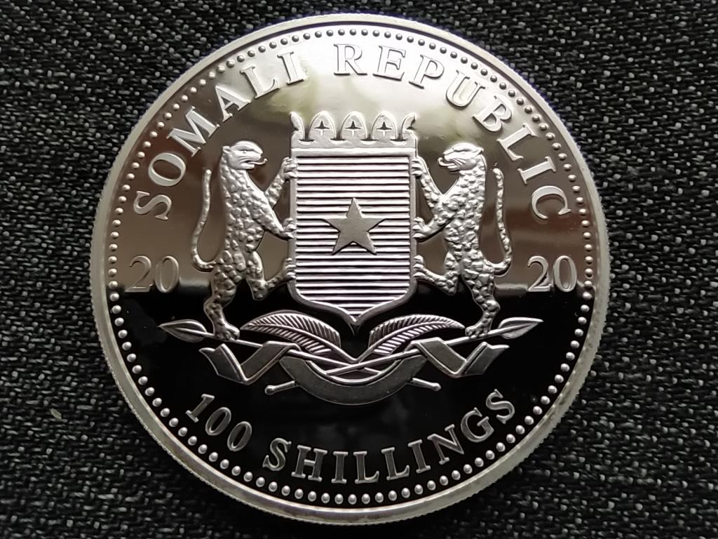 Szomália .999 ezüst 100 Shilling