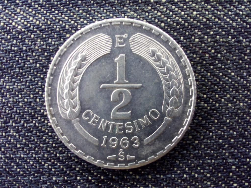 Chile Köztársaság (1818-0) 1/2 Centésimo