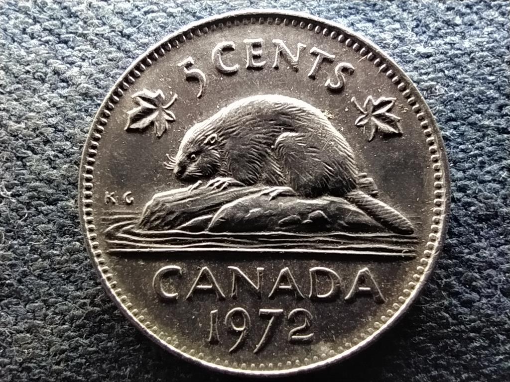 Kanada II. Erzsébet (1952-2022) 5 Cent 