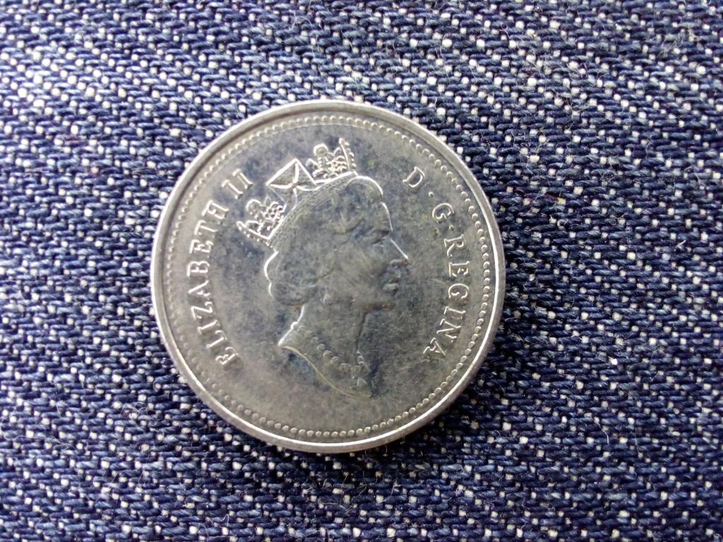 Kanada II. Erzsébet 125 éves a Kanadai Államszövetség 5 Cent