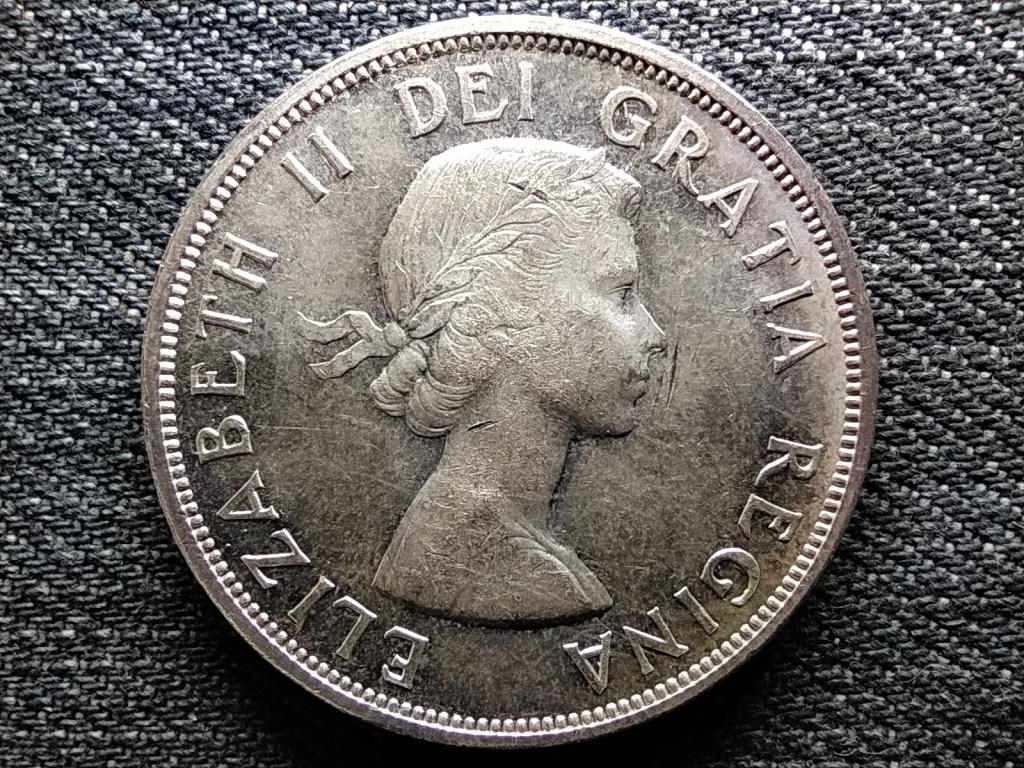 Kanada II. Erzsébet kenu .800 ezüst 1 Dollár