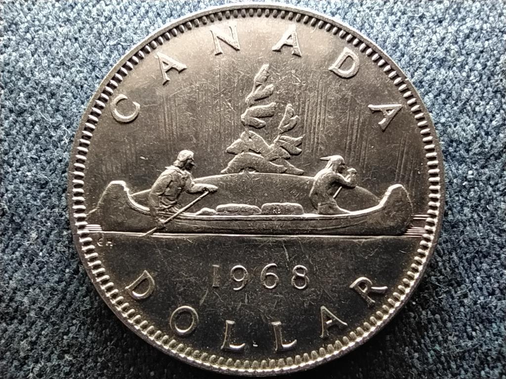 Kanada II. Erzsébet kenu 1 Dollár