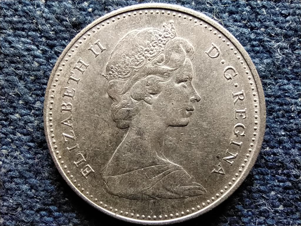 Kanada II. Erzsébet .500 ezüst 10 Cent