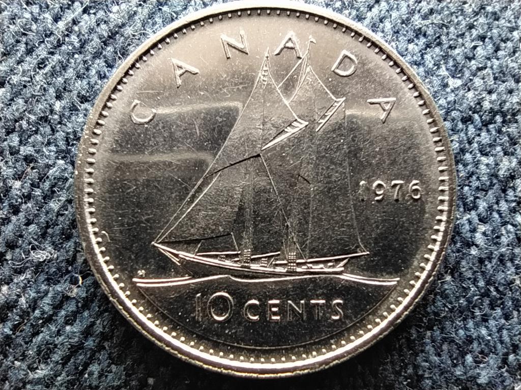 Kanada II. Erzsébet (1952-2022) 10 Cent 