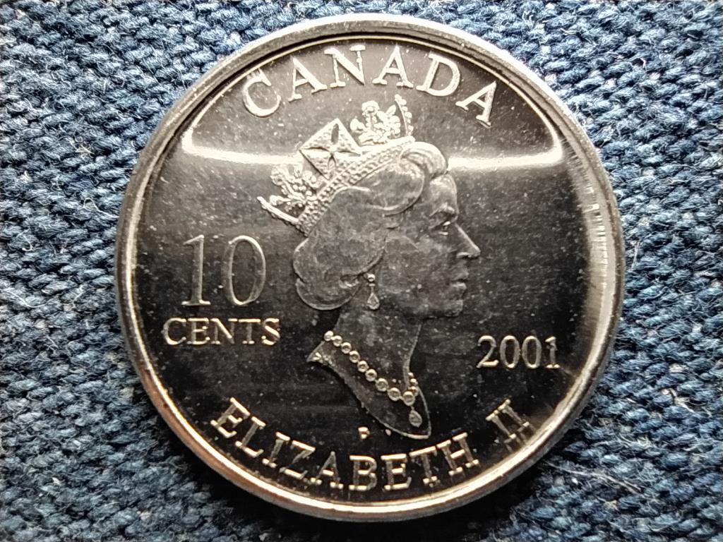 Kanada II. Erzsébet Önkéntesek Nemzetközi Éve 10 Cent