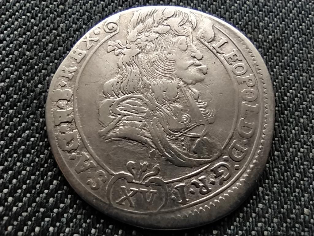 I. Lipót (1657-1705) ezüst 15 Krajcár (1677-1695)