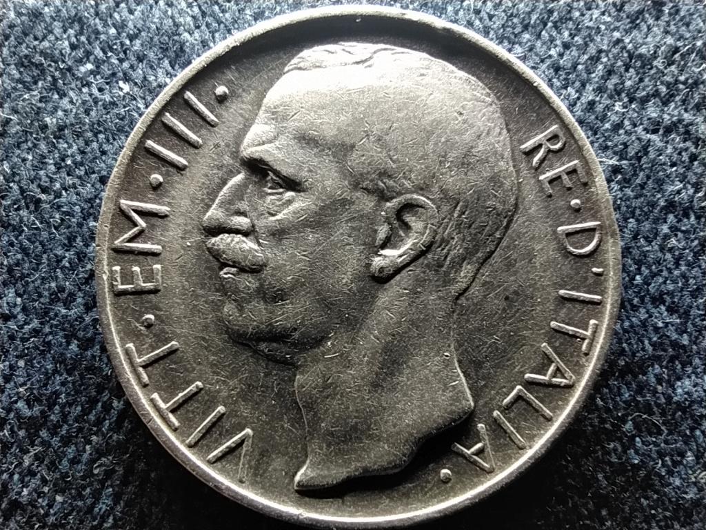 Olaszország III. Viktor Emánuel (1900-1946) .835 ezüst 10 Líra