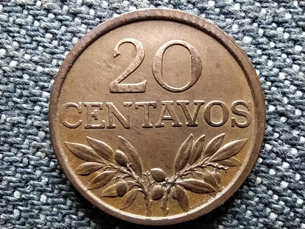 Portugália Második Köztársaság (1926-1974) 20 Centavos